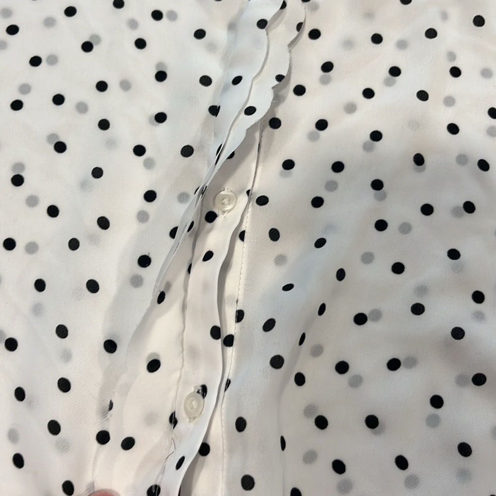 Elle Pokla Dot Tank Blouse - Picture 2 of 7